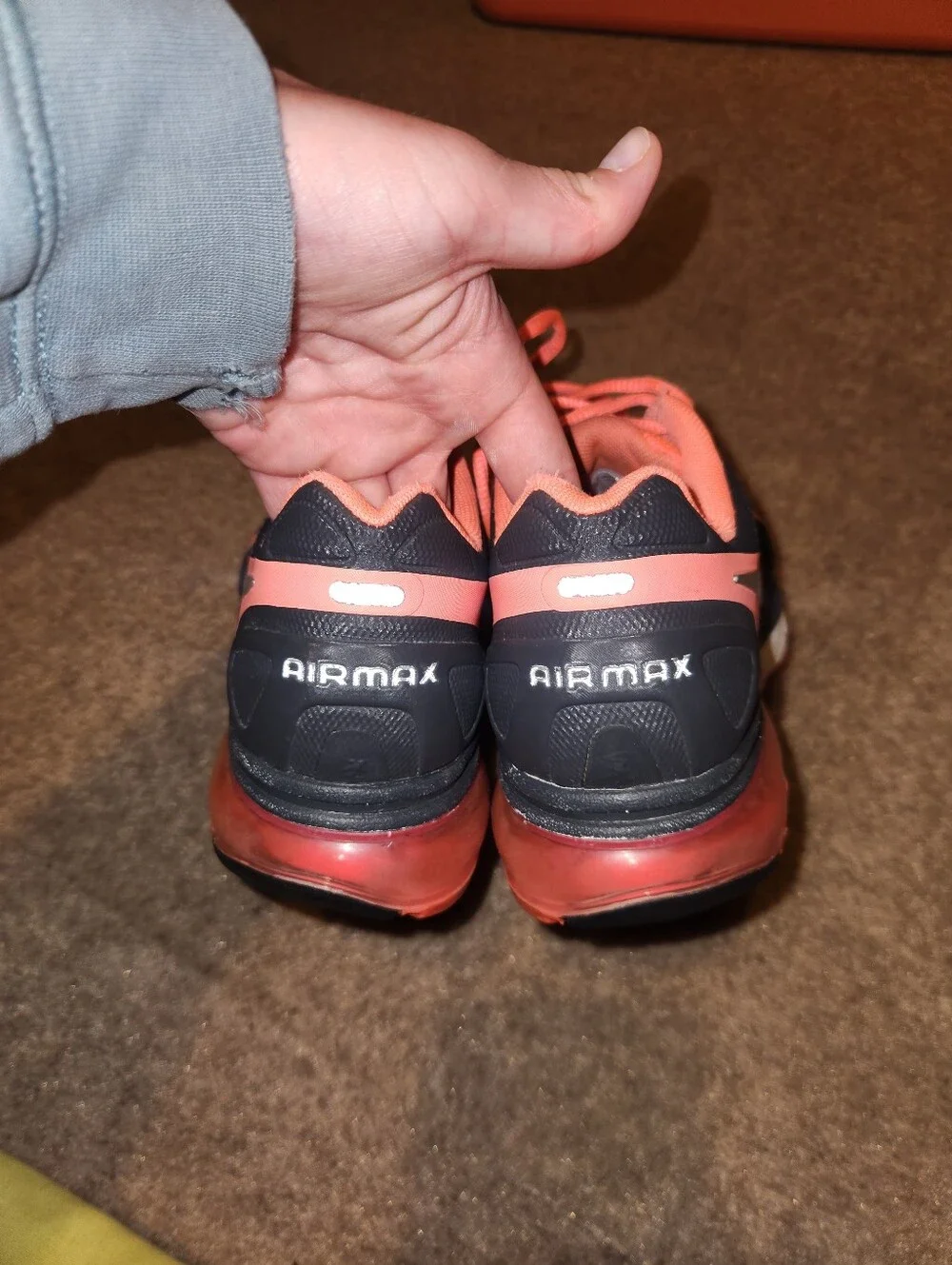 Nike Air Max Excellerate Running Shoes | Black Pink White | W8